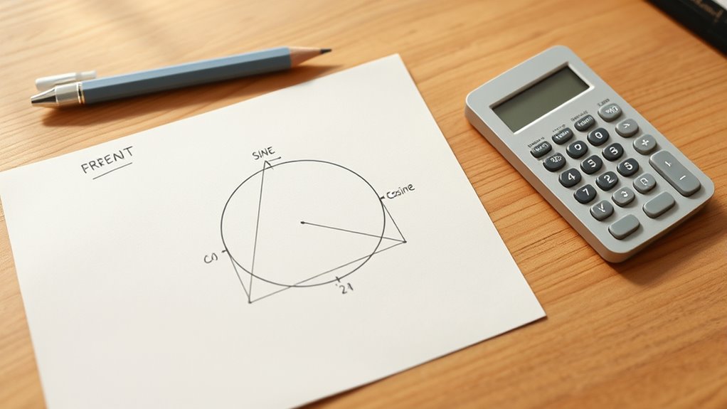 trigonometric identities and derivations