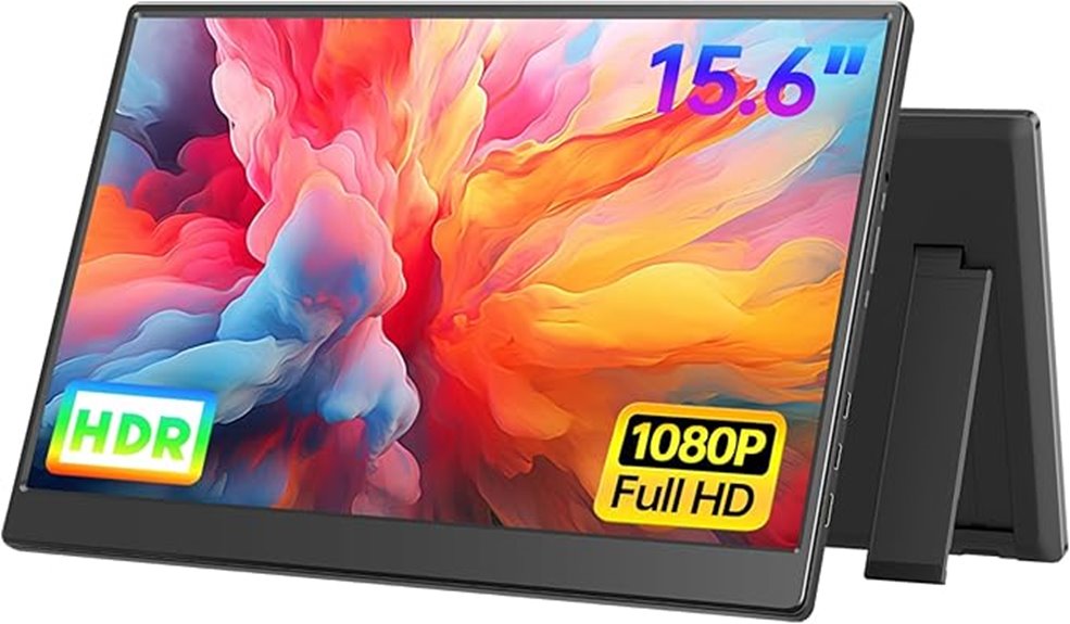 15 6 inch fhd portable display