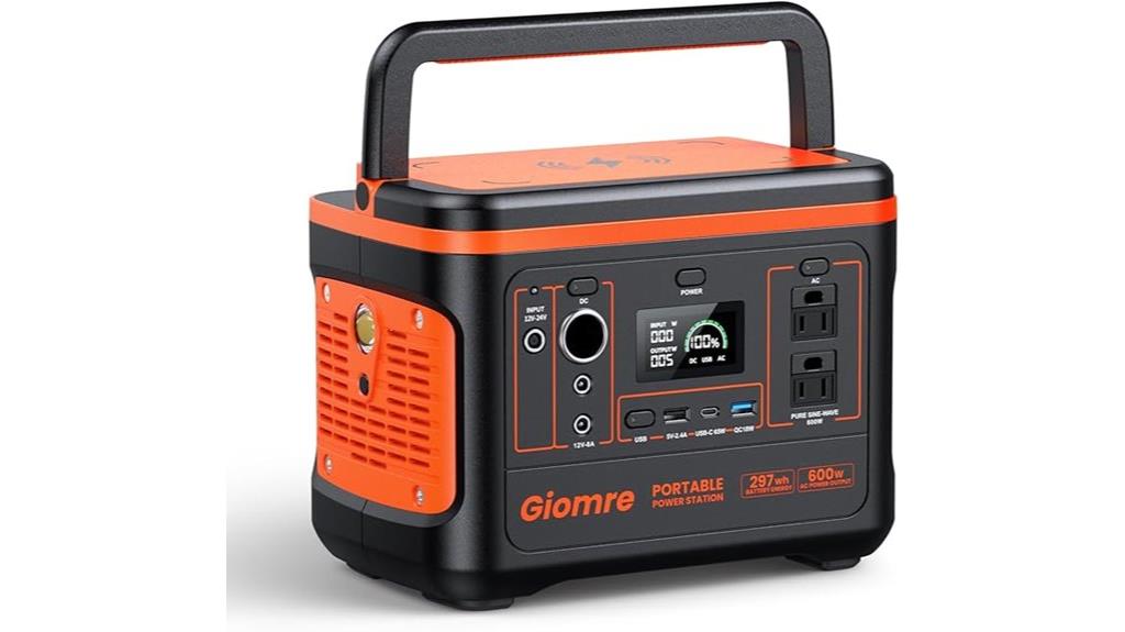 297wh lithium power station