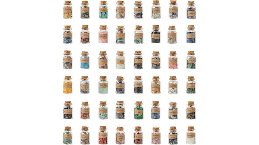 48 piece crystal set