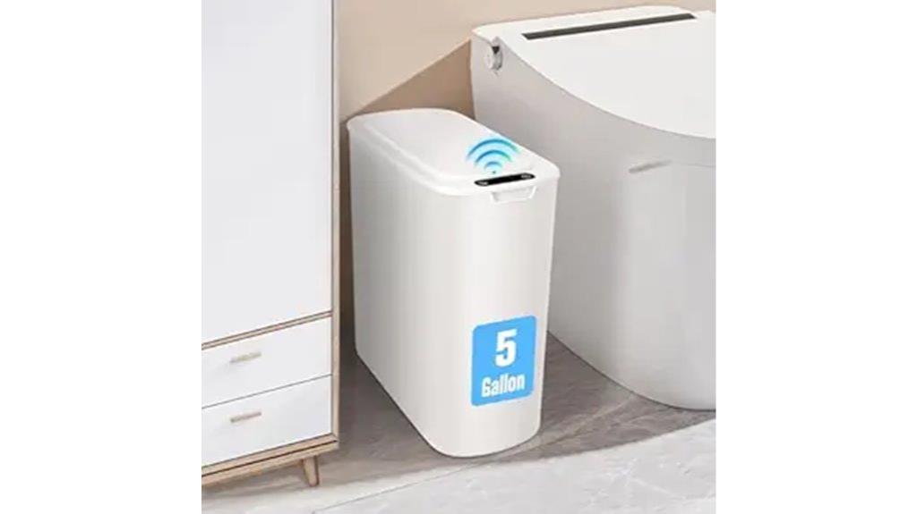 5 gallon motion sensor trash