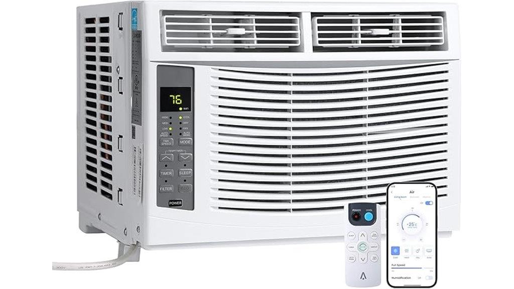 6000 btu wifi ac