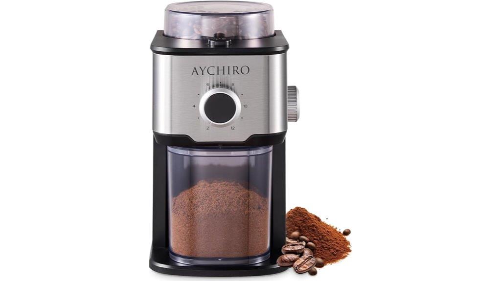 adjustable burr grinder