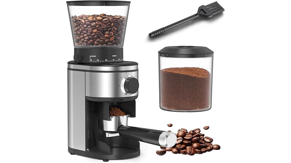 adjustable electric coffee grinder