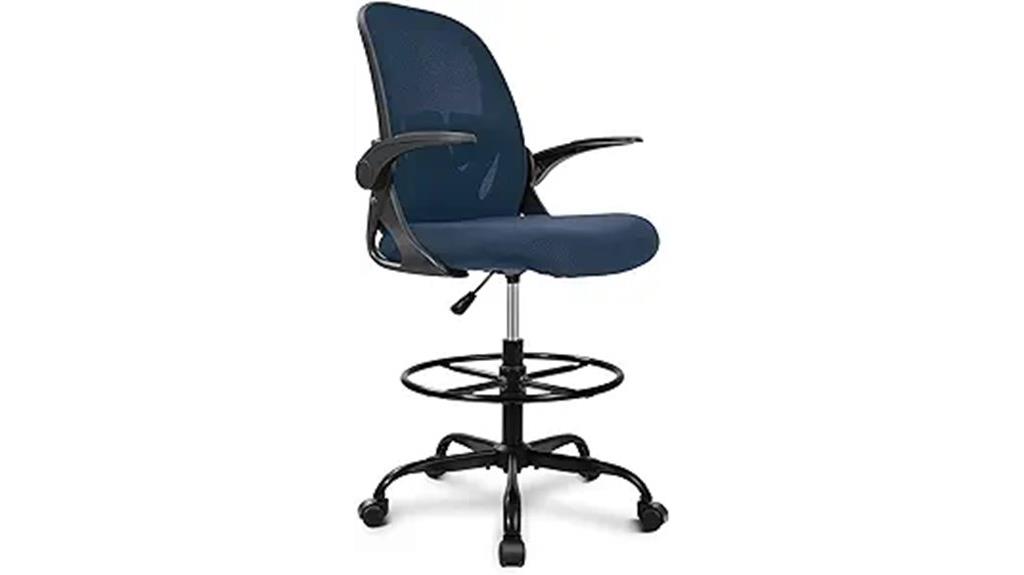 adjustable ergonomic drafting chair