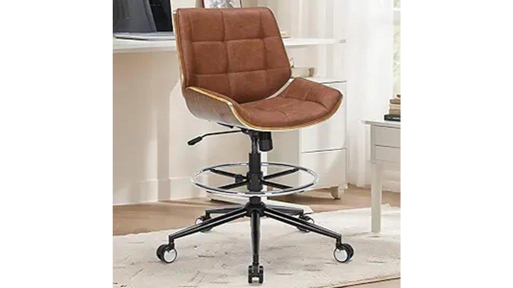 adjustable height footrest