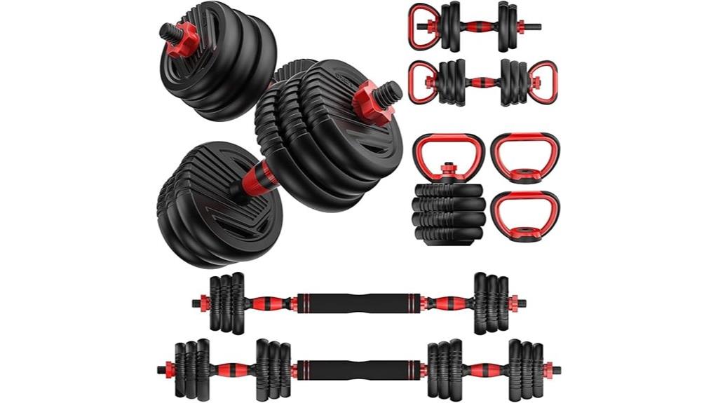 adjustable weight free set