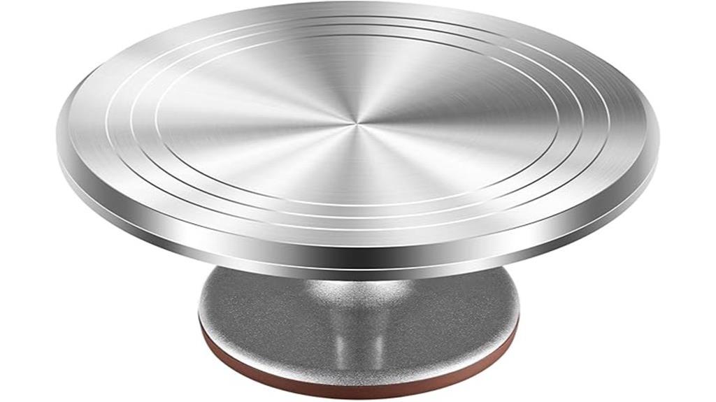 aluminium revolving cake stand