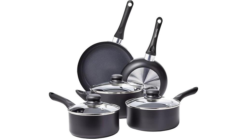 amazon basics non stick cookware