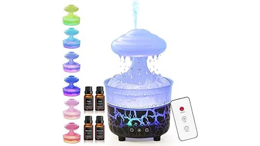 aromatherapy diffuser with oils