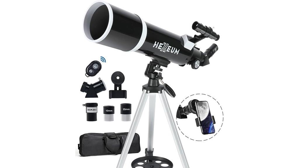 beginner adult telescope options
