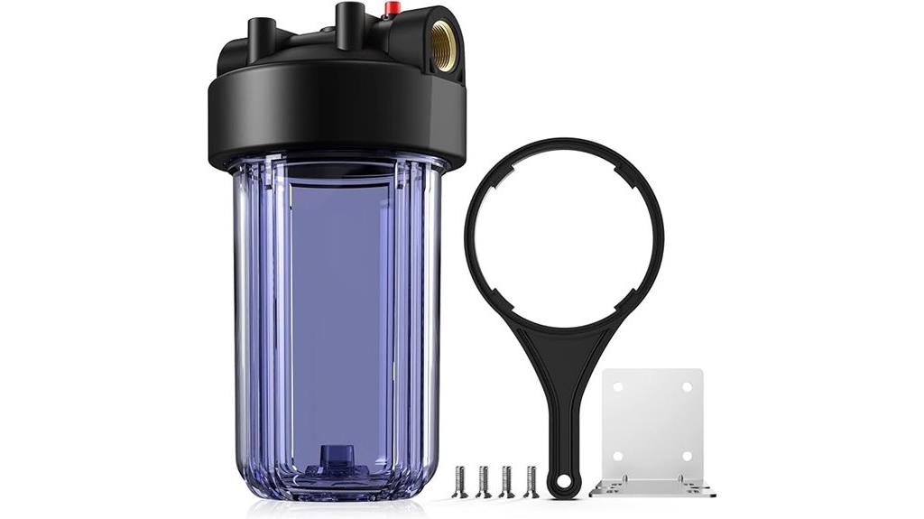 blue 10x4 5 filter housing
