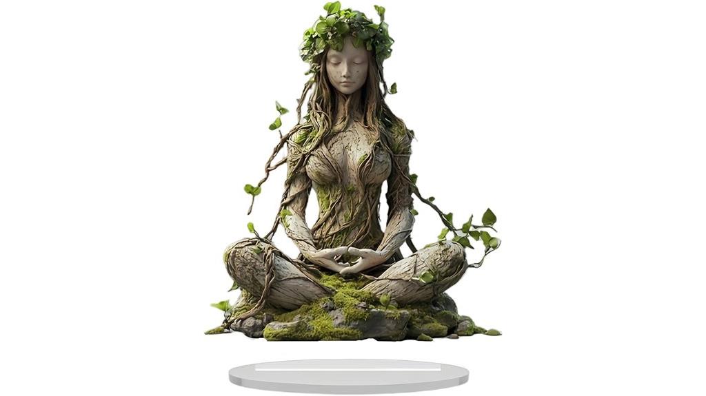 bohemian goddess acrylic plaque