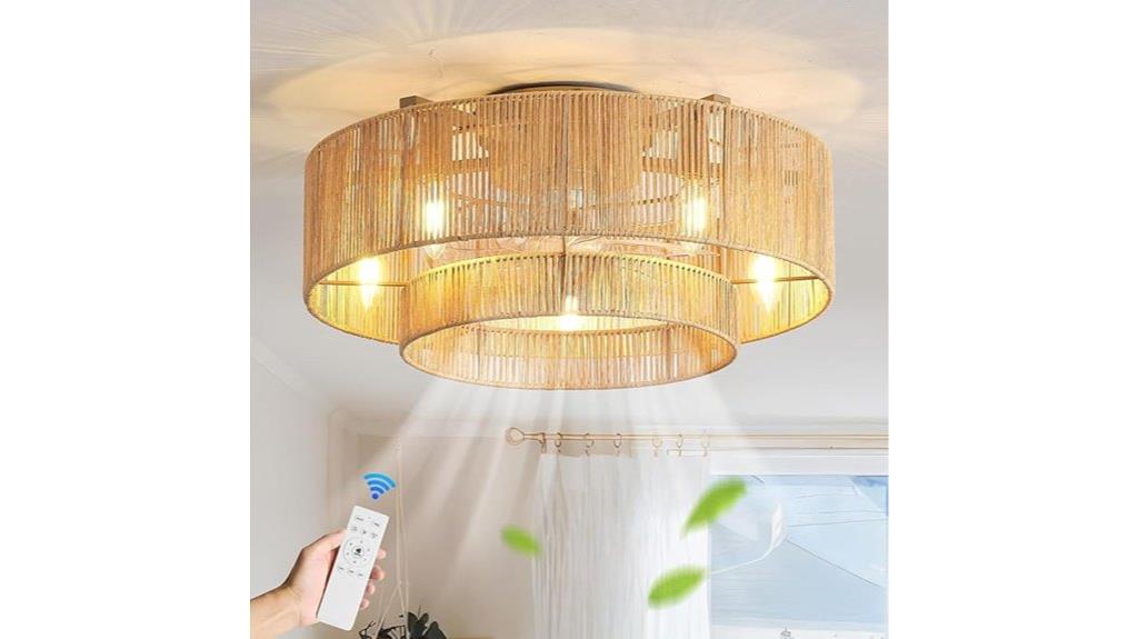 boho 20 fan lights