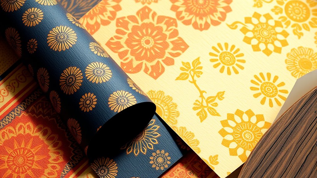 boho contact paper ideas