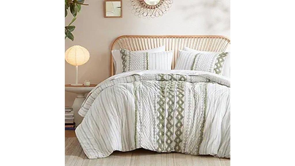 boho cotton duvet set