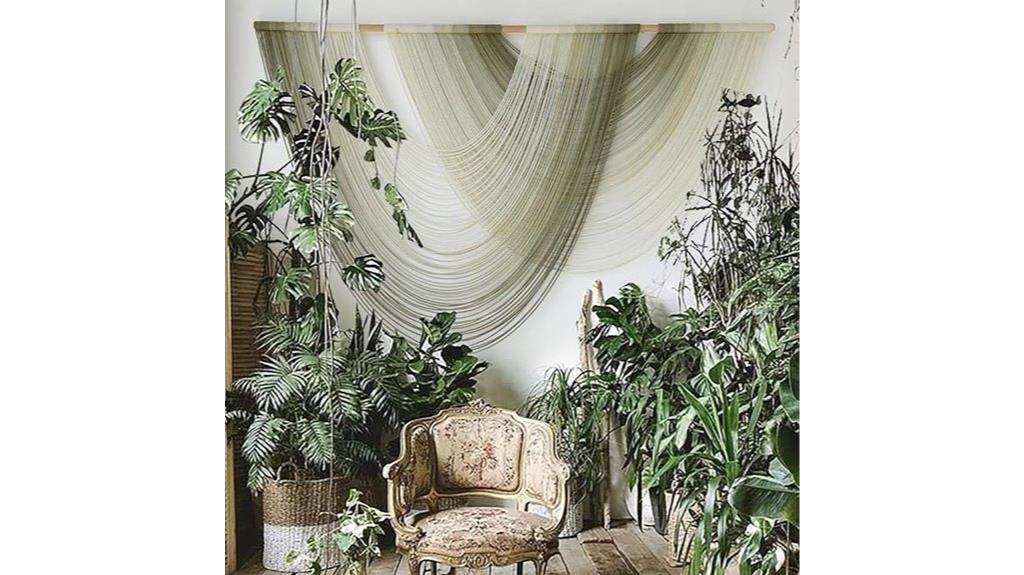 boho macrame wall tapestry