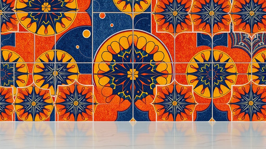boho peel and stick backsplashes