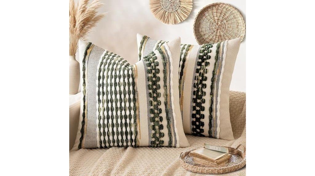 boho pillow cover set