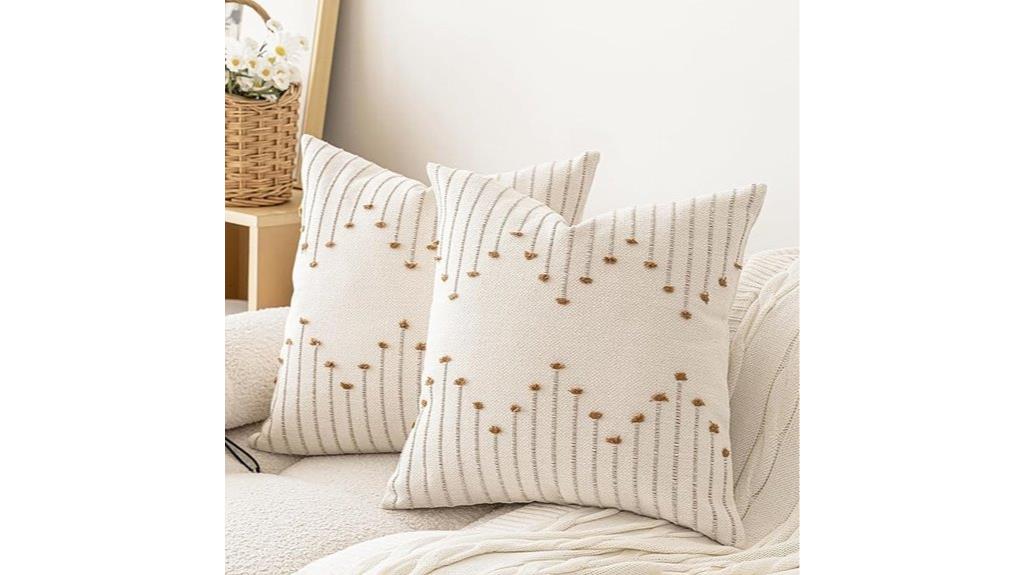 boho pillow cover set