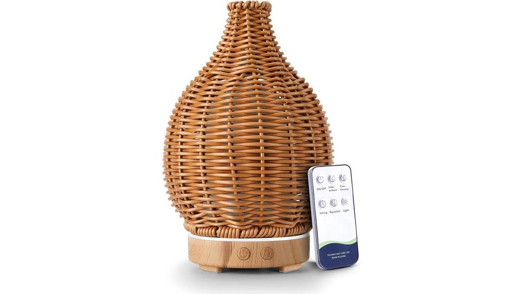 boho remote ultrasonic diffuser