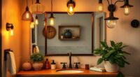 boho vanity lights collection