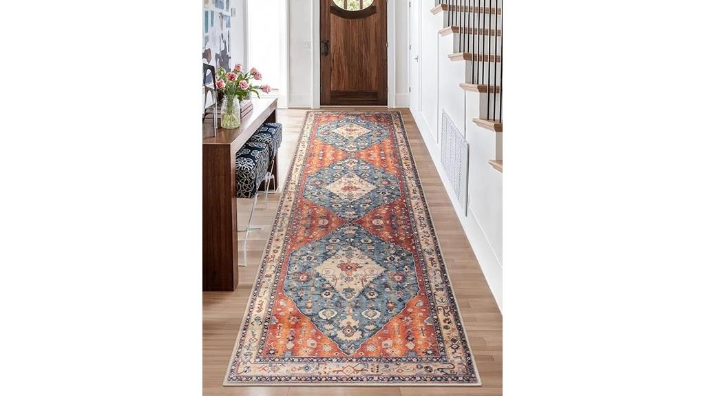 boho washable tribal runner