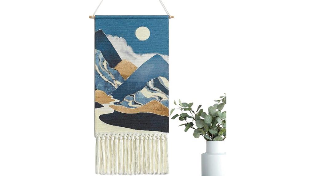 boho woven wall art