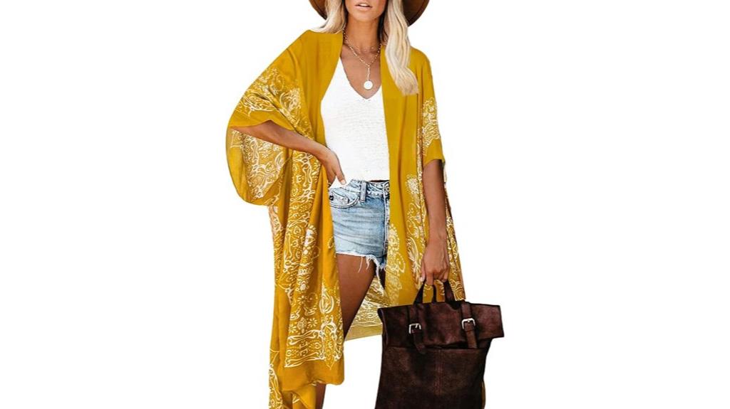 breezy kimono beach cover