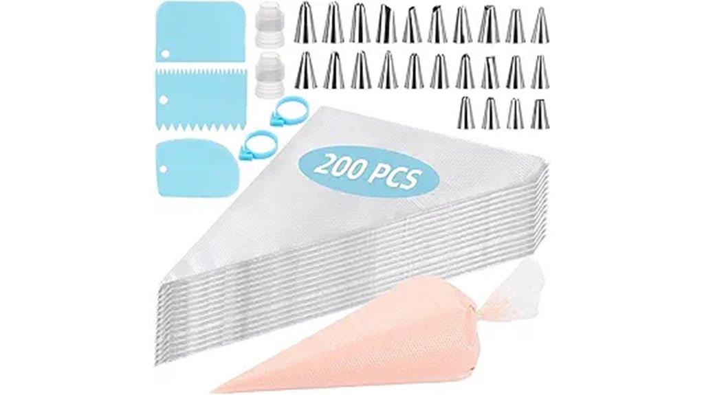 cake decorating piping kit