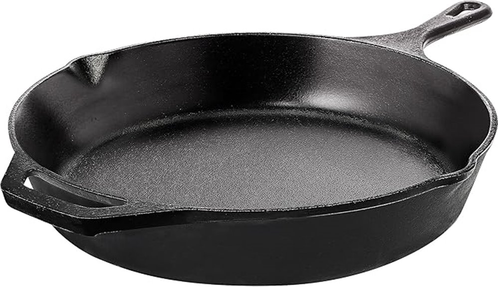 cast iron frying pan