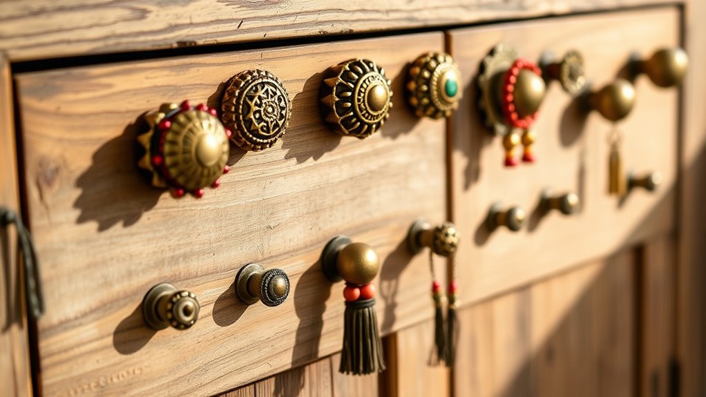 charming boho cabinet knobs