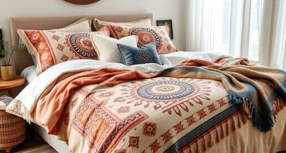 chic boho duvet sets
