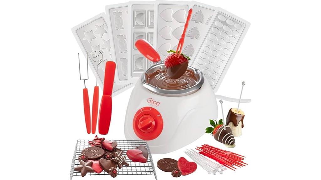 chocolate fondue melting set