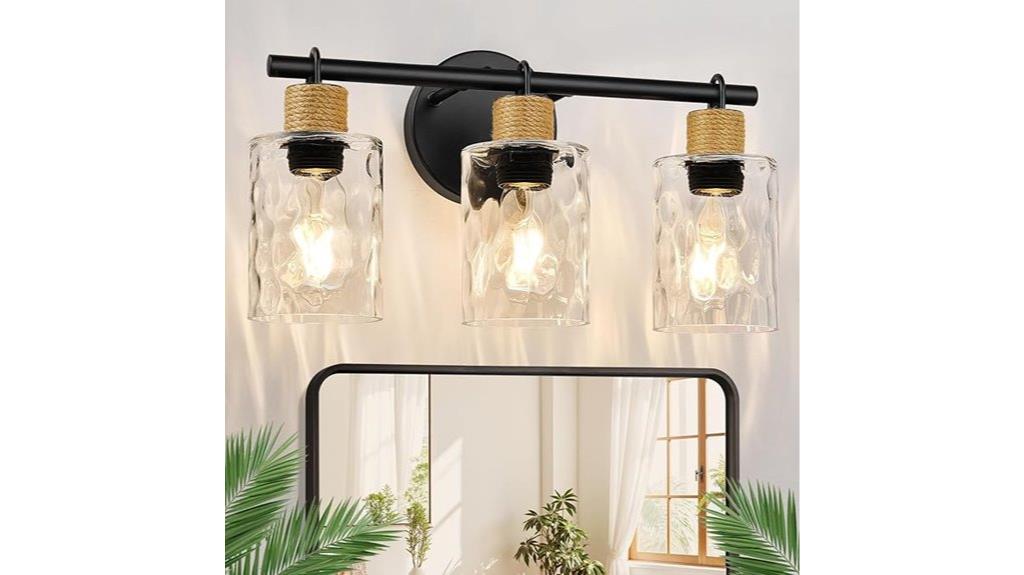 coastal 3 light vanity