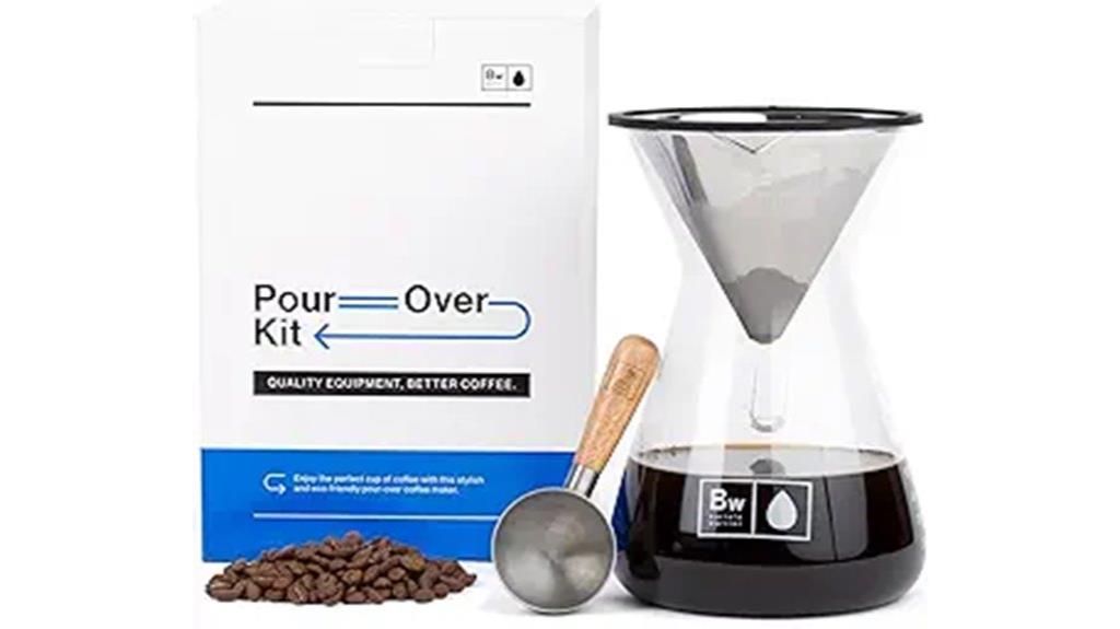 coffee brewing warrior set