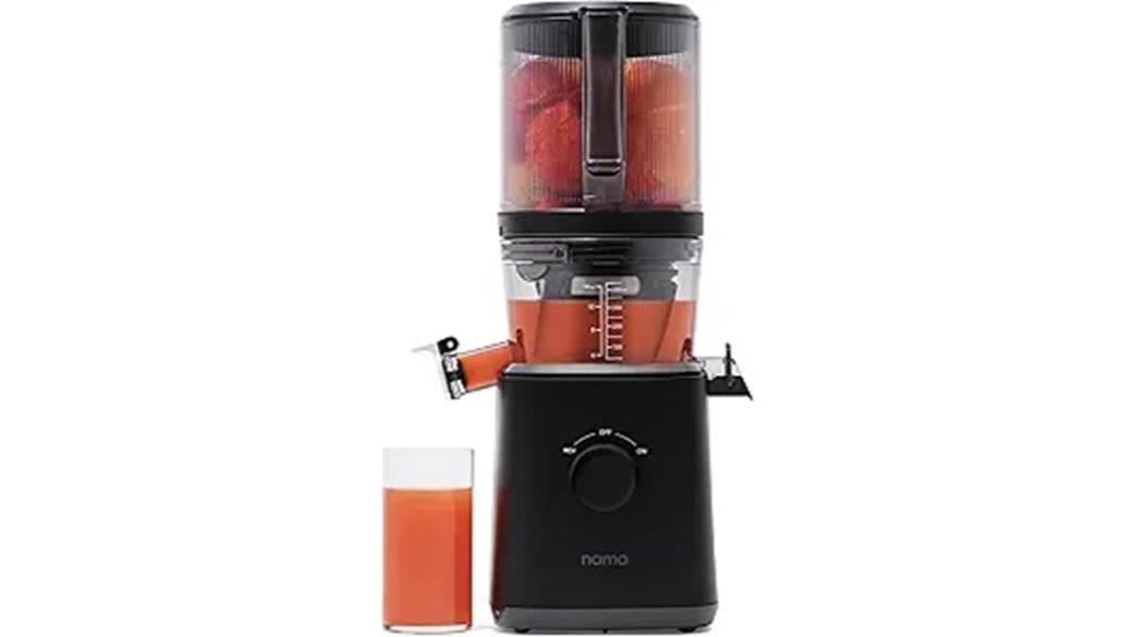 cold press juicer with wide mouth