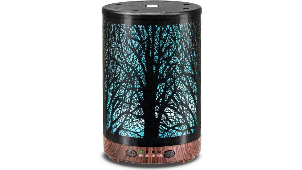 color changing diffuser with safety