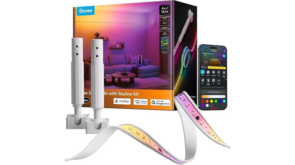 colorful led skyline kit