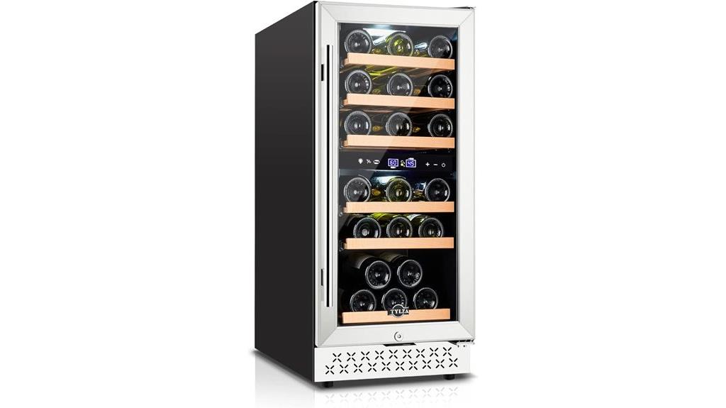 compact 15 inch wine cooler