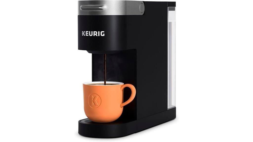 compact single serve coffee brewer