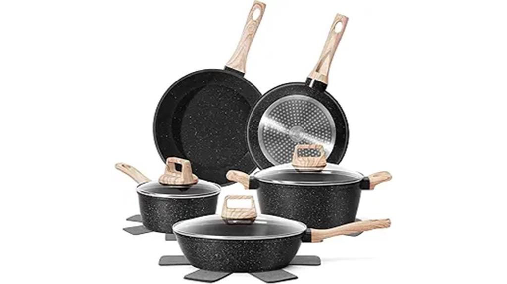 complete nonstick cookware set