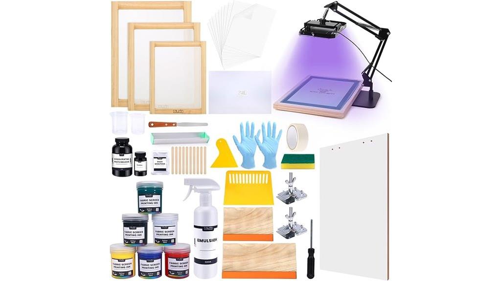 complete screen printing kit