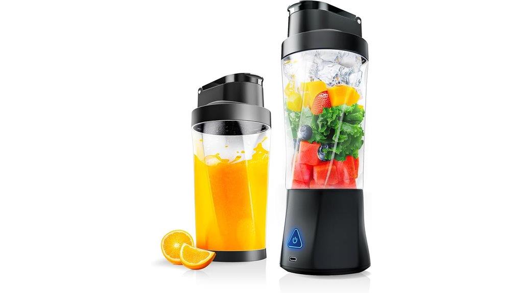 cordless bpa self cleaning blender