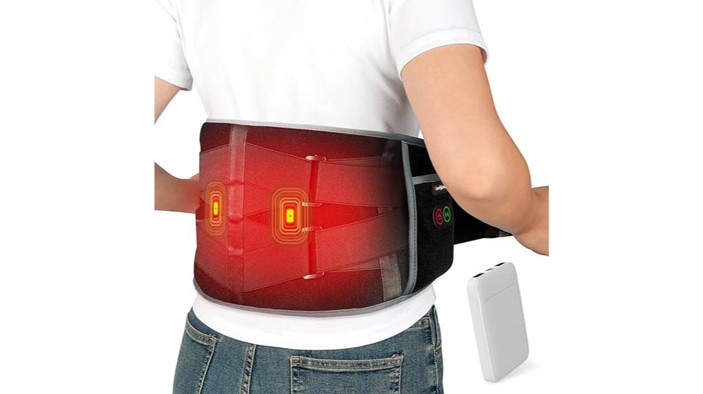 cordless heating pad massager