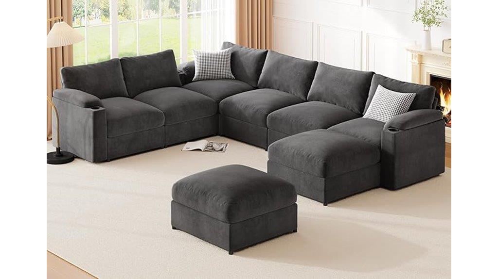 customizable living room sofa