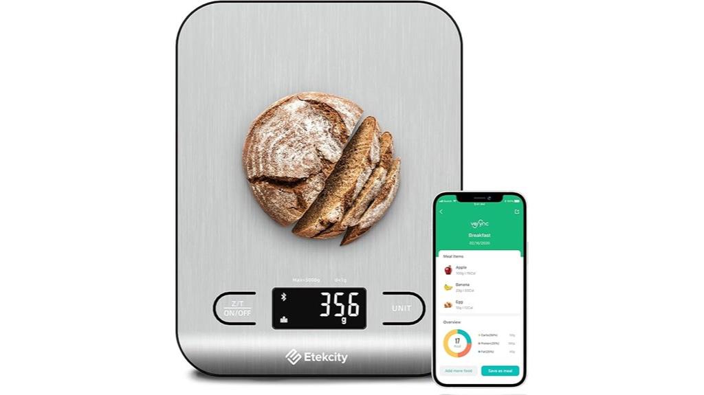 digital food nutrition scale