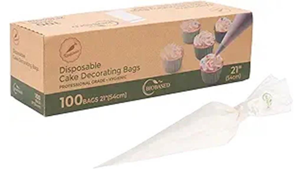 disposable piping bags pack