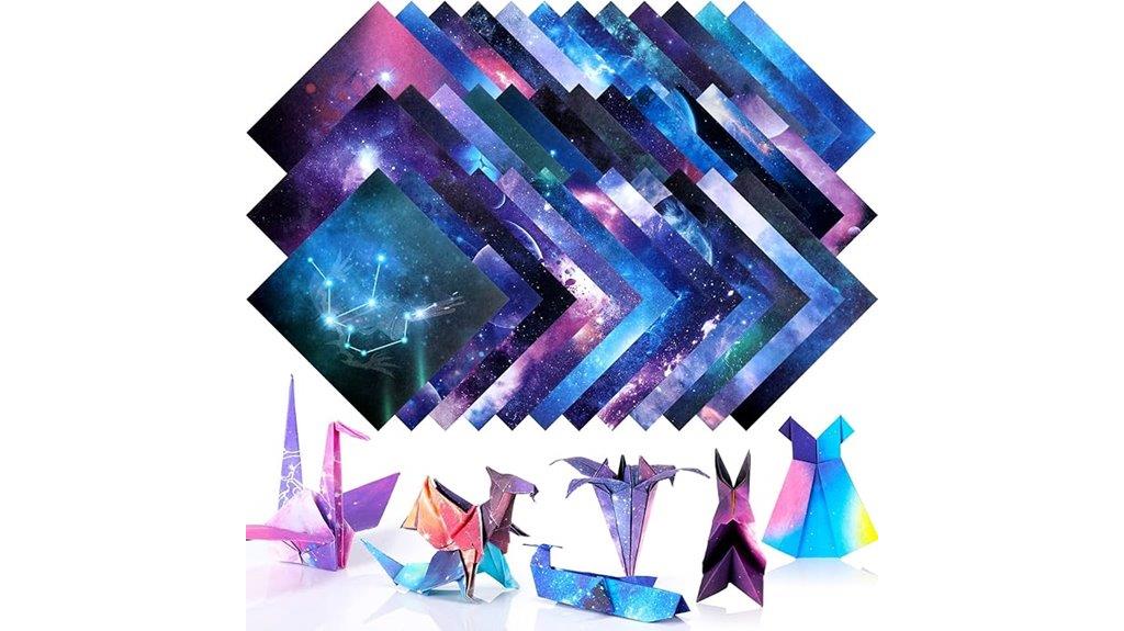 double sided origami paper kit