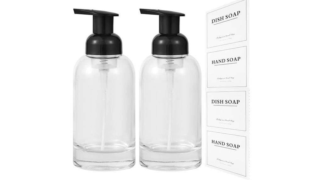dual foaming soap dispensers